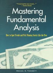 Cover of: Mastering fundamental analysis