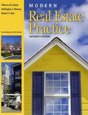 Modern real estate practice by Fillmore W. Galaty