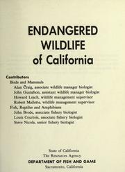 Cover of: Endangered wildlife of California