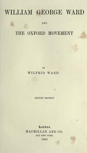 and the oxford movement
