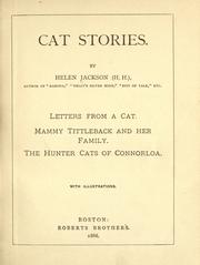 Cover of: Cat stories.