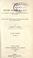 Cover of: Life of Benjamin Silliman, M.D., LL.D., late professor of chemistry, mineralogy, and geology in Yale College