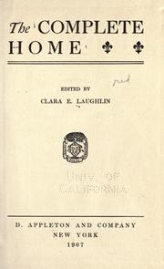 Cover of: complete home