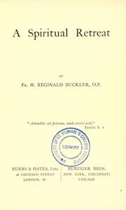 A spiritual retreat by Buckler, H. Reginald (Henry Reginald), 1840-1927
