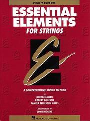 Cover of: Essential Elements for Strings: Violin