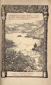 Thorstein of the Mere by W. G. Collingwood