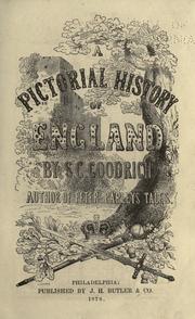 Cover of: A pictorial history of England