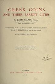 Greek coins and their parent cities by Ward, John