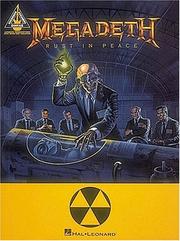 Cover of: Megadeth - Rust in Peace*