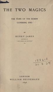 Cover of: The two magics: The turn of the screw, Covering end