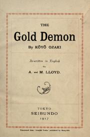 Cover of: The gold demon