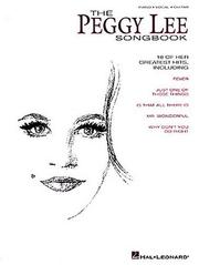 Cover of: The Peggy Lee Songbook
