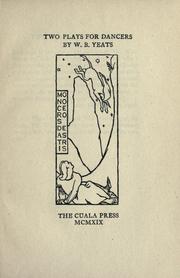 Cover of: Two plays for dancers