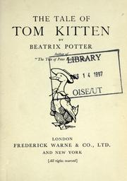 Cover of: The tale of Tom Kitten by Beatrix Potter