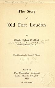Cover of: The story of old Fort Loudon