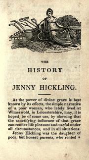 Cover of: The history of Jenny Hickling by 