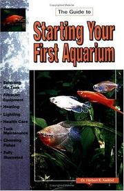 Cover of: Setting up your first aquarium