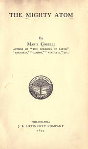 Cover of: The mighty atom. by Marie Corelli