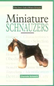Cover of: A new owner's guide to miniature schnauzers