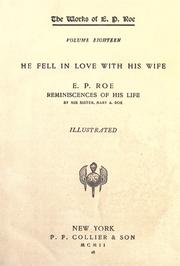 Cover of: He fell in love with his wife