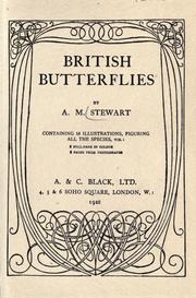 Cover of: British butterflies. by A. M. Stewart
