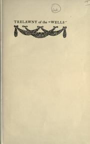 Cover of: Trelawny of the "Wells" by Pinero, Arthur Wing Sir