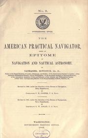Cover of: The American practical navigator by Nathaniel Bowditch