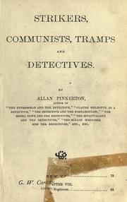 Cover of: Strikers, communists, tramps and detectives. by Allan Pinkerton
