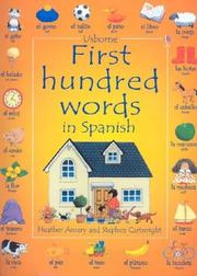Cover of: First hundred words in Spanish