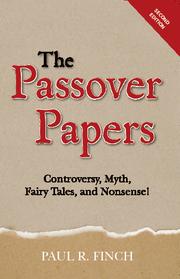 The Passover Papers by Paul R. Finch