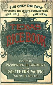 Cover of: Texas rice book