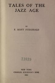Cover of: Tales of the jazz age by F. Scott Fitzgerald