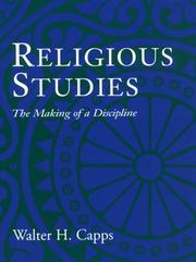 Cover of: Religious studies by Walter H. Capps