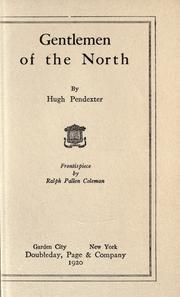 Cover of: Gentlemen of the North