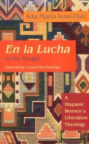Cover of: En la lucha =: In the struggle : a Hispanic women's liberation theology