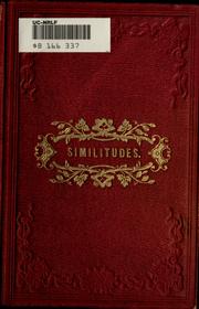 Cover of: Similitudes: from the ocean and the prairie
