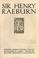 Cover of: Sir Henry Raeburn