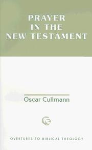Cover of: Prayer in the New Testament