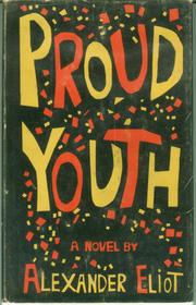 Cover of: Proud youth.