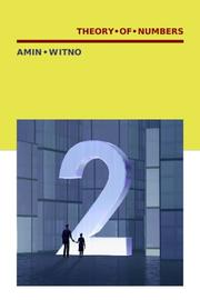 Cover of: Theory of Numbers by Amin Witno