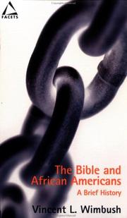 The Bible and African Americans by Vincent L. Wimbush