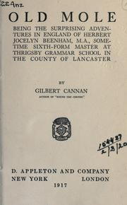 Old Mole by Cannan, Gilbert