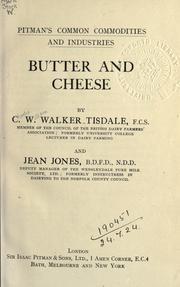 Butter and cheese Charles William Walker-Tisdale