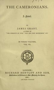 Cover of: Cameronians: a novel / By James Grant.
