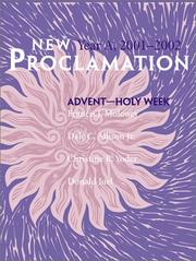 New proclamation. Year A, Advent through Holy Week, 2001-2002