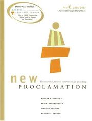 New proclamation by William R. Herzog, David B. Lott, Ann M. Svennungsen, Timothy Shapiro, Marilyn J. Salmon