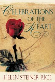 Cover of: Celebrations of the heart by Helen Steiner Rice