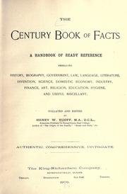 Cover of: The century book of facts by Ruoff, Henry W.