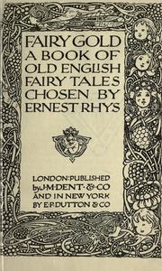 Cover of: Fairy gold by Ernest Rhys