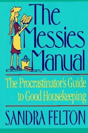 Cover of: The Messies Manual